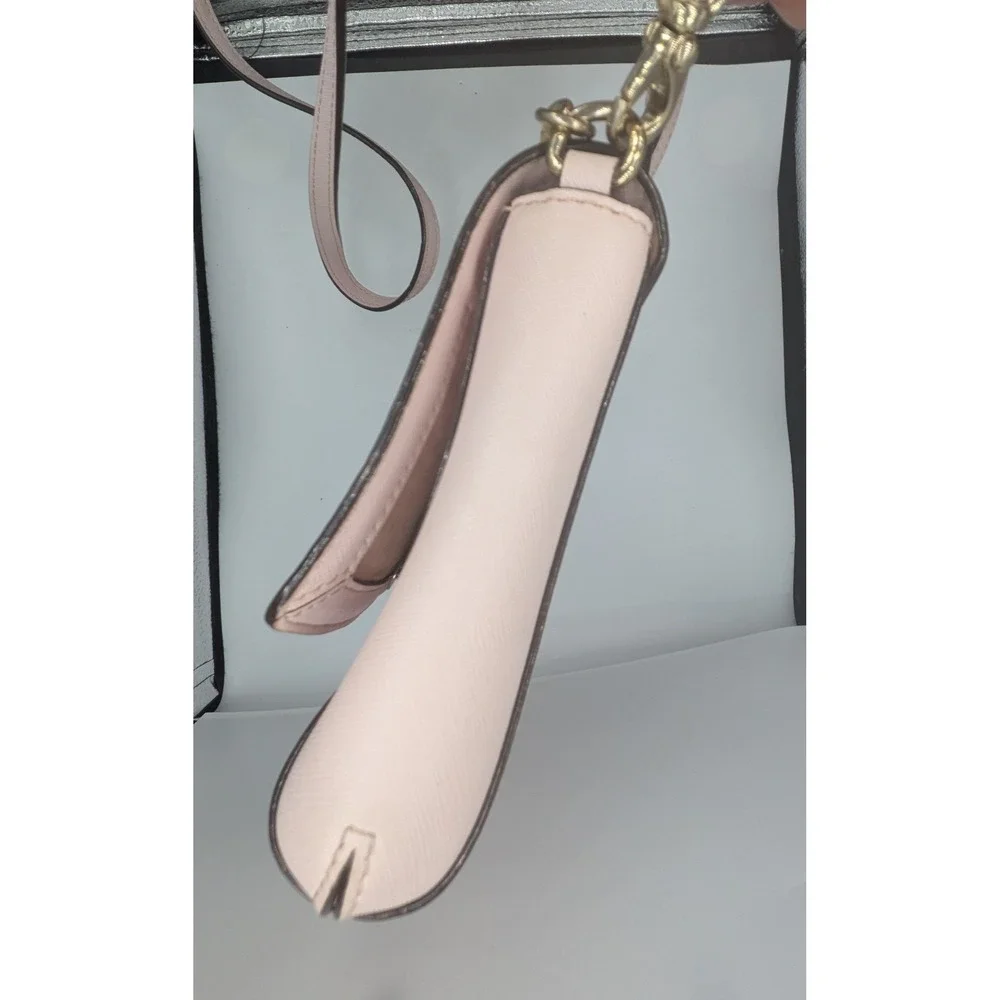 Kate Spade Saffiano Leather Crossbody Bag Mauve Rose Laurel Way Greer